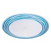 Designer Swirl 12" Acrylic Dinner Plates