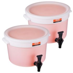 VEVOR Beverage Dispenser (Style: 3 Gallon Drink Dispensers for Parties, Plastic Juice Dispenser with Spigot and Lid, Iced Tea Lemonade Juice Water Dispenser)