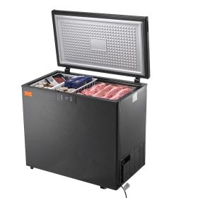 VEVOR Chest Freezer, 7 Cu.ft / 198 L Compact Deep Freezer (default: default)
