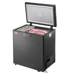VEVOR Chest Freezer, 3.88 Cu.ft / 110 L Compact Deep Freezer (default: default)