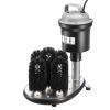 VEVOR Electric Commercial Glass Washer, 5-Brush Bar Glass Cleaner, 1200 Cups/Hour Wine Glass Cleaning Machine, Bar Glass Washer for Champagne Glasses