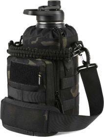 VOTAGOO 64Oz Tactical Water Bottle (Color: DarkCamo)