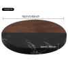 20pcs Marble Coasters Heat-Resistant Non-Slip Wooden Coaster Set with Marble Patterns in, Grey, & Brown - Elegant Table Protectors for Home Decor