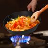 pot3Pcs Pre-Seasoned Cast Iron Skillet Set 6/8/10in Non-Stick Oven Safe Cookware Heat-Resistant Frying Pan