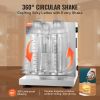 VEVOR Milkshake Maker Machine, 120W Commercial Milk Tea Shaker Machine, Double Head Milk Shake Mixer Machine, 0-180s Adjustable Milkshake Blender