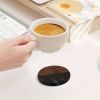 20pcs Marble Coasters Heat-Resistant Non-Slip Wooden Coaster Set with Marble Patterns in, Grey, & Brown - Elegant Table Protectors for Home Decor