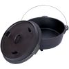 Outdoor Camping Deep Pot for Camping Cooking BBQ Baking