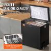 VEVOR Chest Freezer, 3.88 Cu.ft / 110 L Compact Deep Freezer