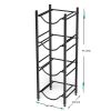 5 Gallon Water Jug Holder, Heavy Duty Steel, Storage Rack for Kitchen, Home, Office, Pantry