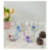 Rainbow Diamond Acrylic Glasses Drinking Set