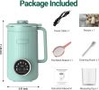 Nut Milk Maker Machine - 8 in 1 Soy Milk Maker Machine 35oz with Self-Cleaning, 18H Delay Start & 4H Keep Warm