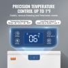 VEVOR Chest Freezer, 5.4 Cu.ft / 153 L Compact Deep Freezer