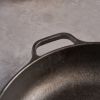 Cast Iron Frying Pan with Wooden Handle(AMZ Shipping)