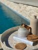 Rattan Coasters; Table Décor Set of 6