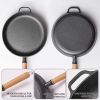 Cast Iron Frying Pan with Wooden Handle(AMZ Shipping)