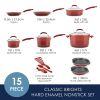 Nonstick pans pans 15-piece set
