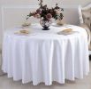 Classic Round Smooth Jacquard Table Cover