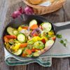 pot3Pcs Pre-Seasoned Cast Iron Skillet Set 6/8/10in Non-Stick Oven Safe Cookware Heat-Resistant Frying Pan