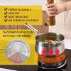 Small Soup Pot with Glass Cover Lid